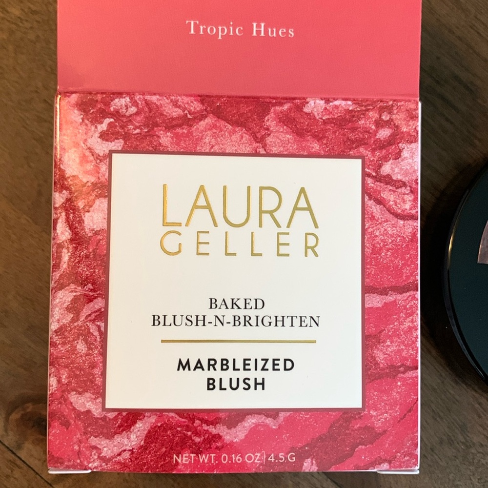 Laura Gellar Baked Blush-N-Brighten Marbleized Blush